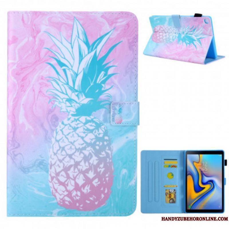 Housse Samsung Galaxy Tab A7 (2020) Design Ananas