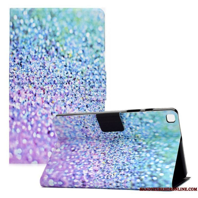 Housse Samsung Galaxy Tab A7 Lite Paillettes Brillantes