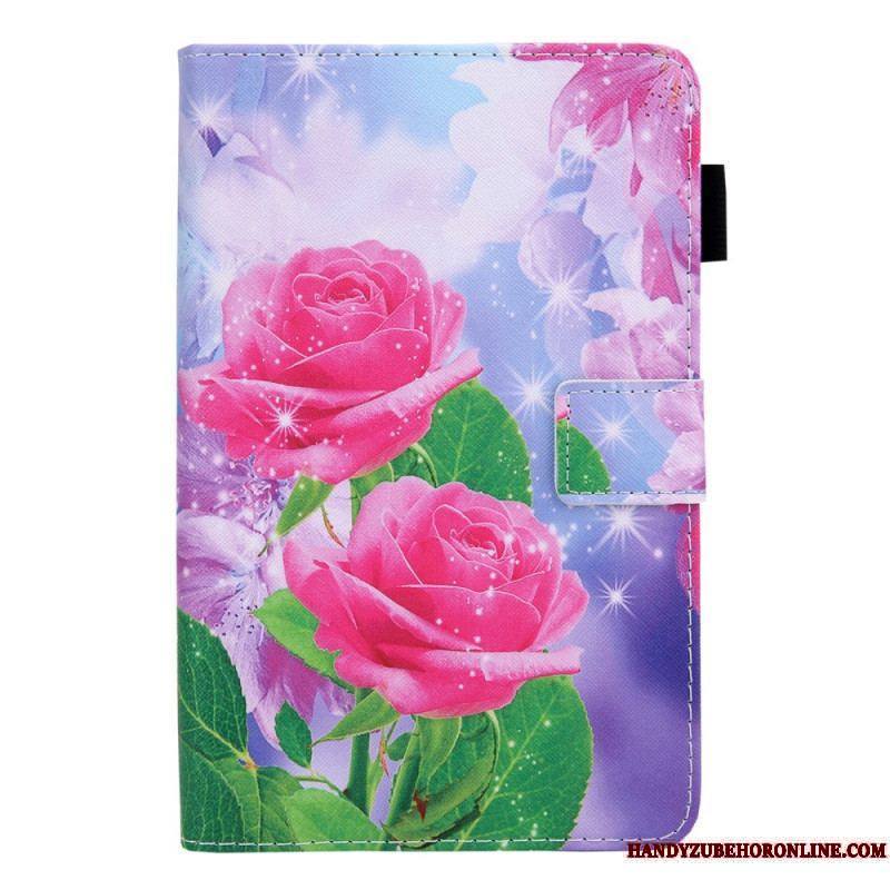 Housse Samsung Galaxy Tab A8 (2021) Fleurs de Rêve