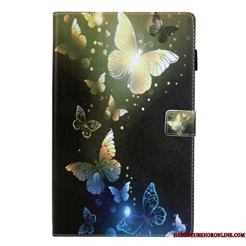 Housse Samsung Galaxy Tab A8 (2021) Papillons Magiques