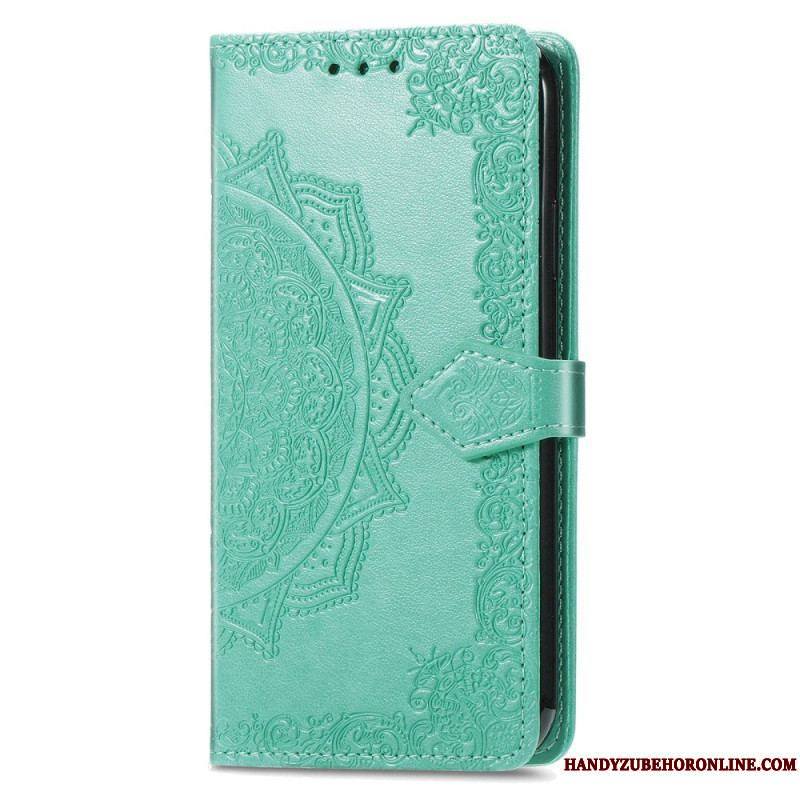 Housse Sony Xperia 1 IV Mandala Soleil avec Lanière