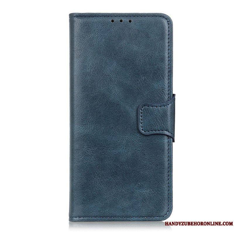 Housse Sony Xperia 1 IV Style Cuir Fermoir Réversible