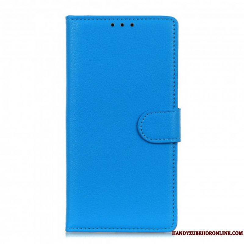 Housse Sony Xperia 10 III Simili Cuir Litchi