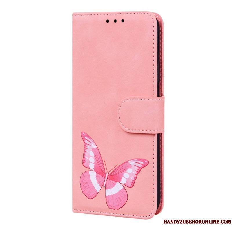 Housse Xiaomi 12 Pro Skin-Touch Papillon