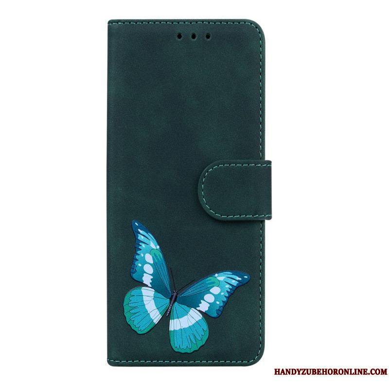 Housse Xiaomi 12 Pro Skin-Touch Papillon