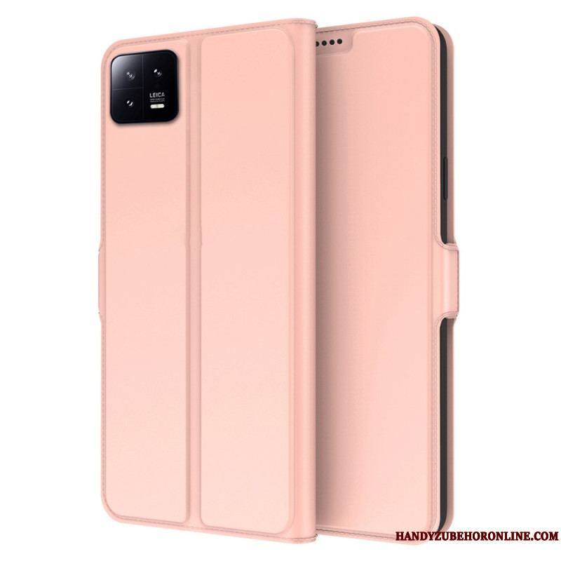 Housse Xiaomi 13 Effet Cuir Slim