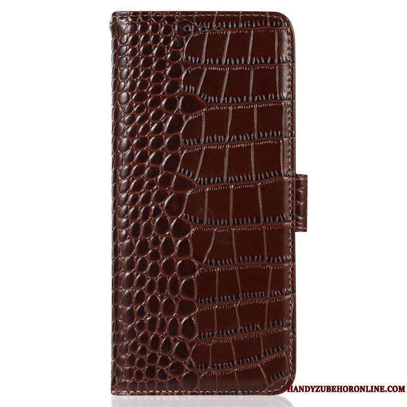 Housse Xiaomi 13 Lite Style Crocodile RFID