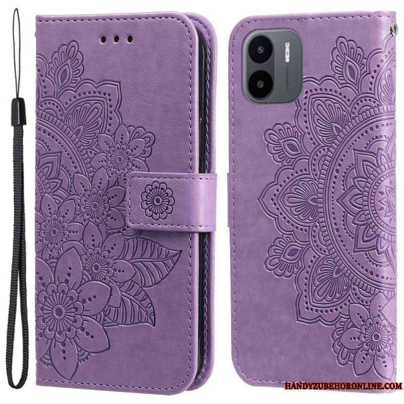 Housse Xiaomi Redmi A1 Mandala de Fleurs