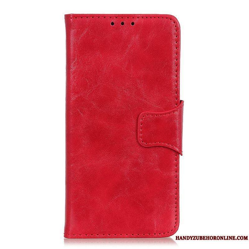 Housse Xiaomi Redmi Note 11 Pro / Note 11 Pro 5G Cuir Fendu Fermoir Réversible