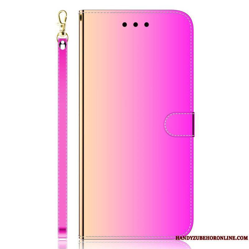 Housse Xiaomi Redmi Note 11 Pro / Note 11 Pro 5G Simili Cuir Couverture Miroir