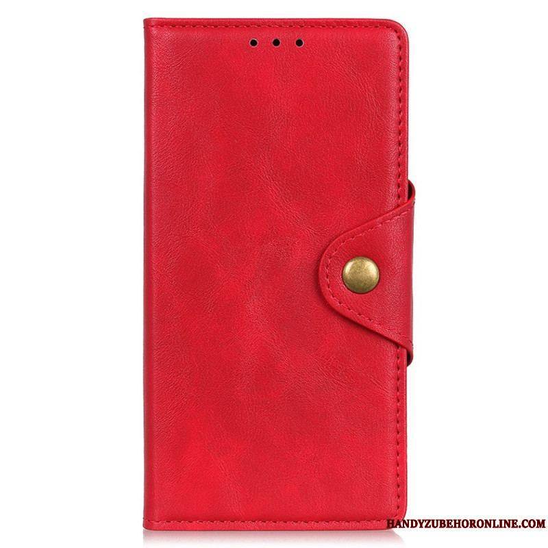 Housse Xiaomi Redmi Note 11 Pro Plus 5G Simili Cuir Bouton