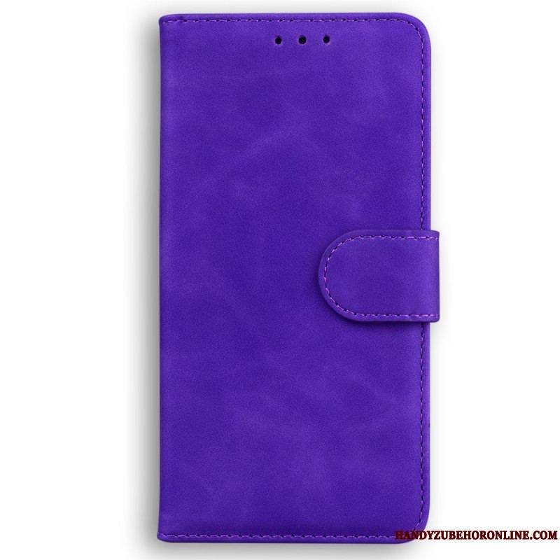 Housse Xiaomi Redmi Note 12/Poco X5 5G Simili Cuir Uni