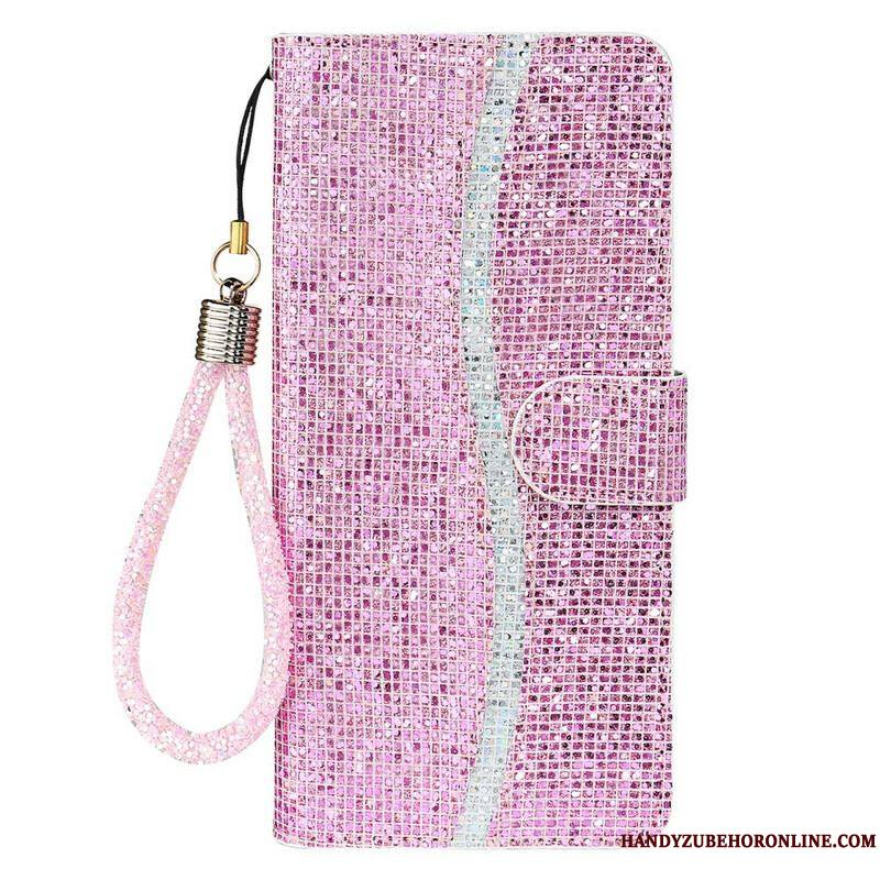 Housse iPhone 13 Mini Paillettes S Design