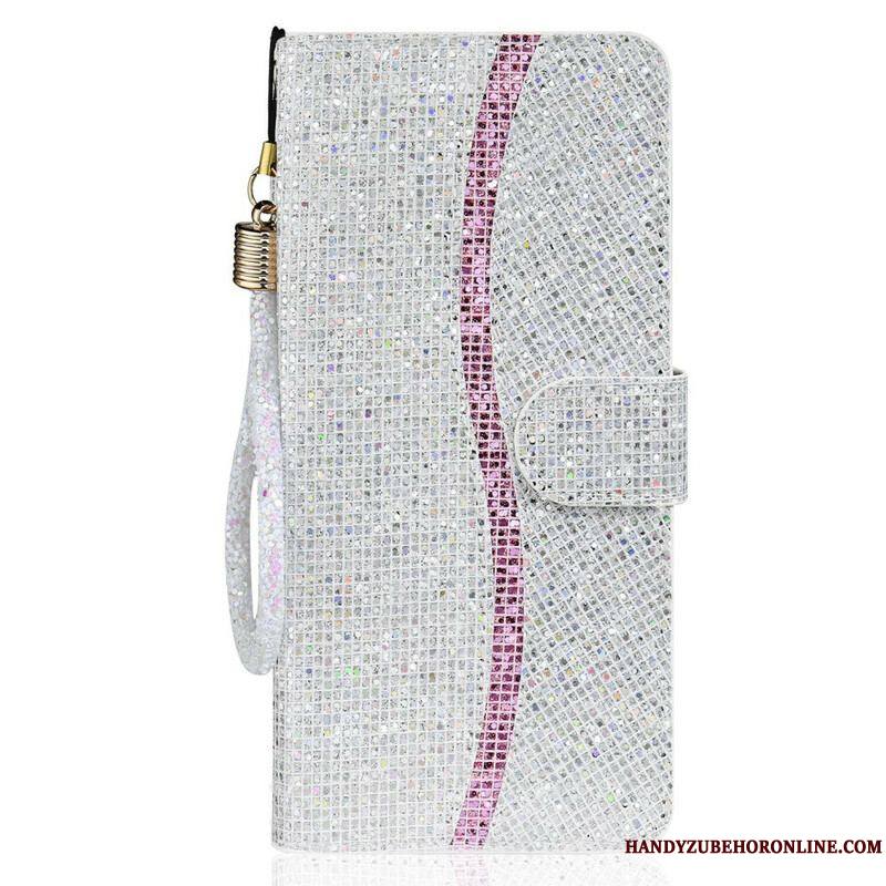 Housse iPhone 13 Mini Paillettes S Design