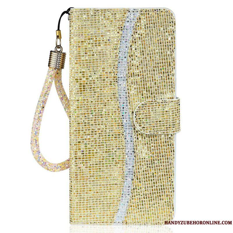 Housse iPhone 13 Mini Paillettes S Design