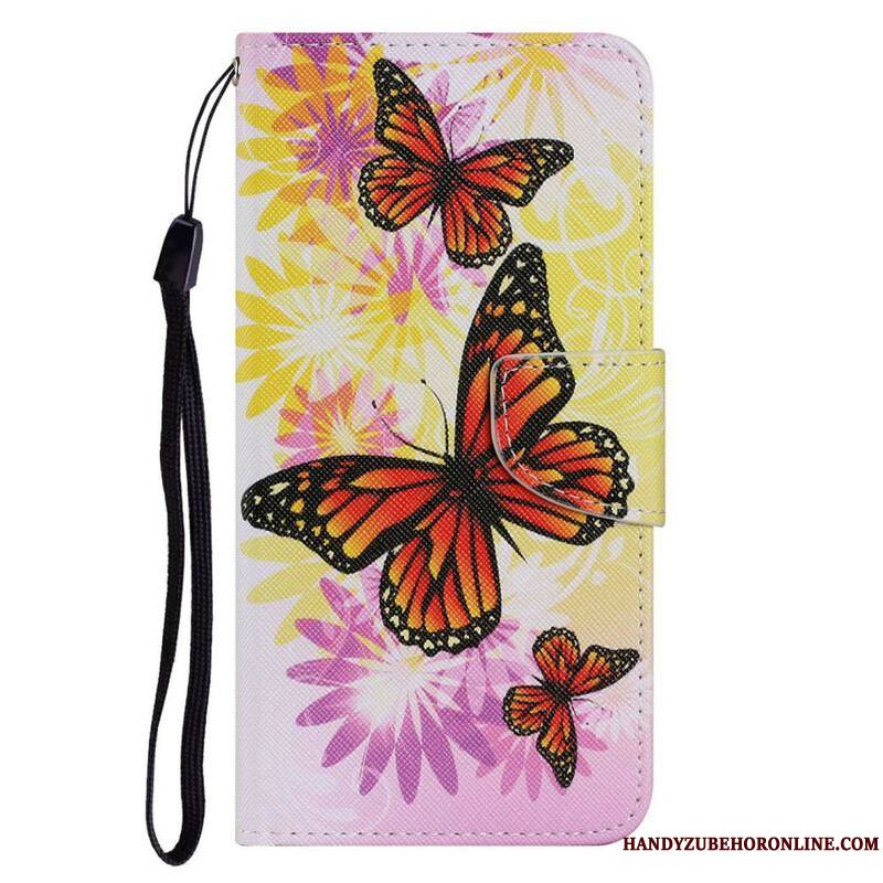 Housse iPhone 13 Pro Papillons et Fleurs d'Été