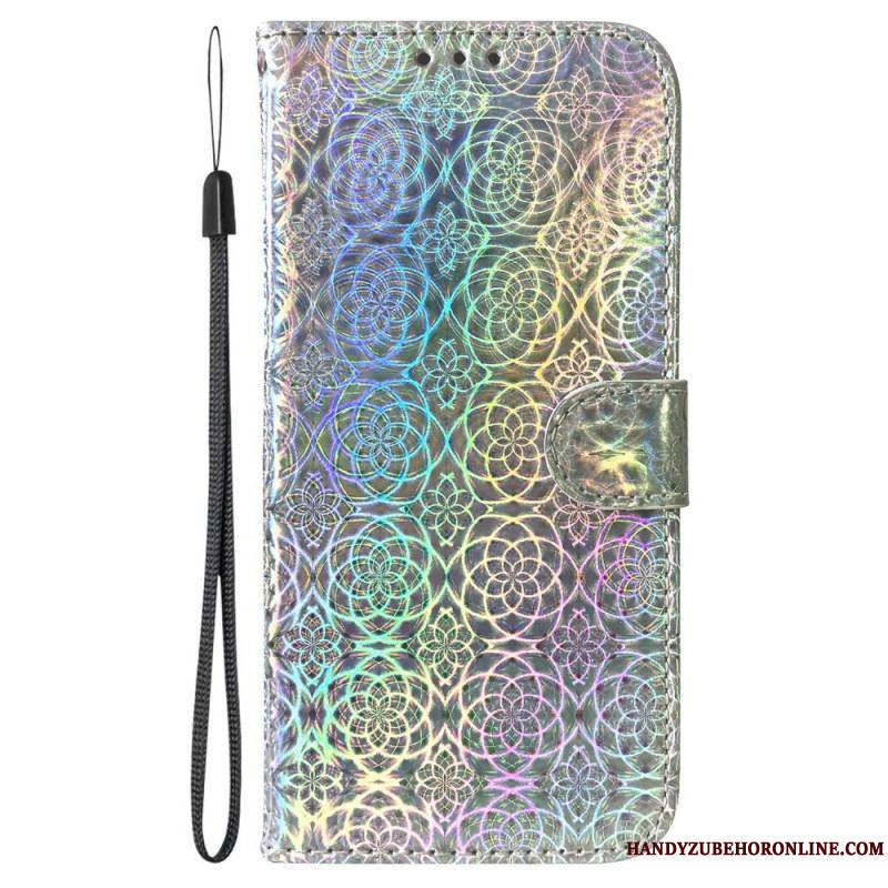 Housse iPhone 14 Plus Motif Stylé à Lanière