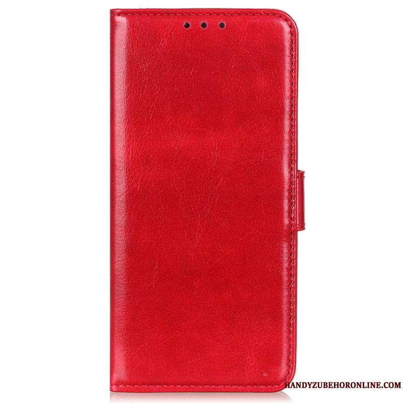 Housse iPhone 14 Simili Cuir Verni