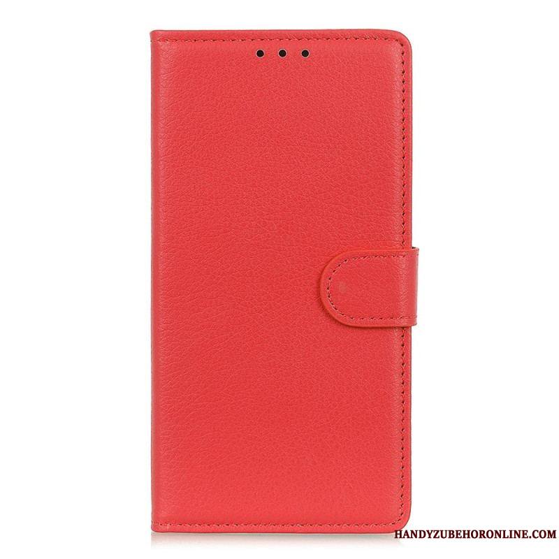 Housse iPhone 14 Traditionnellement Litchi