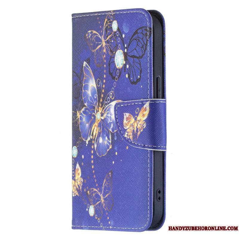 Housse iPhone 15 Papillons de Nuit