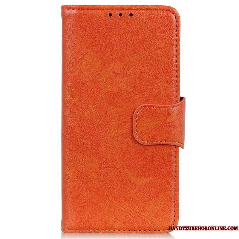 Housse iPhone 15 Plus Cuir Nappa Fendu