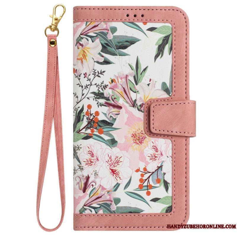 Housse iPhone 15 Plus Luxury Flowers