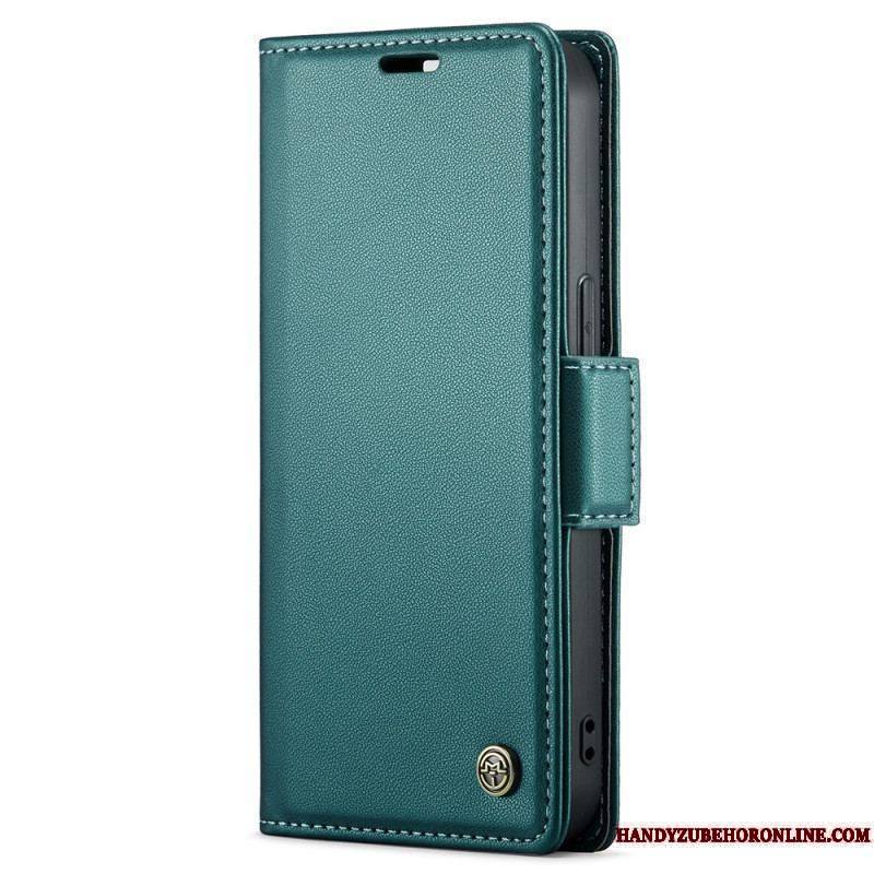 Housse iPhone 15 Plus Style Cuir CASEME