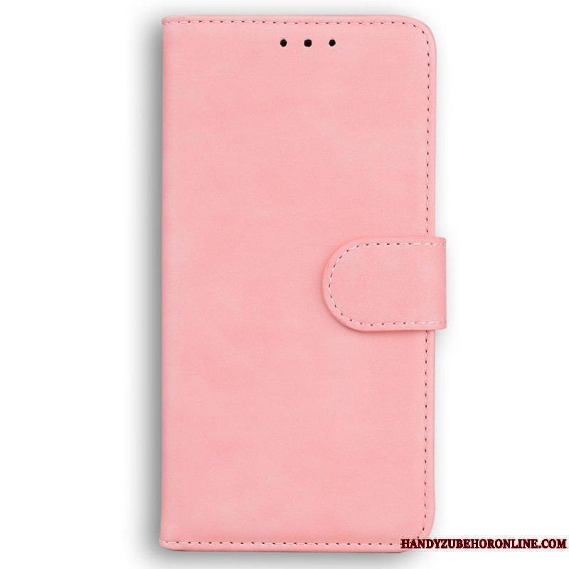 Housse iPhone 15 Plus Style Cuir Douceur