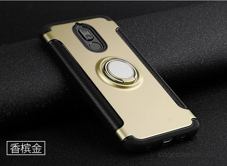 Huawei Mate 10 Lite Fluide Doux Bleu Support Coque De Téléphone Protection Invisible Étui