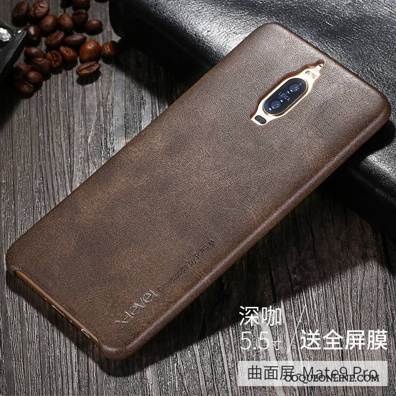 Huawei Mate 9 Pro Coque De Téléphone Protection Incassable Nouveau Très Mince Étui Or