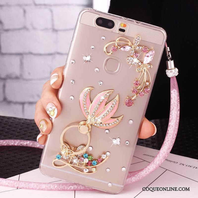 Huawei Nova Téléphone Portable Étui Coque De Téléphone Protection Ornements Suspendus Strass