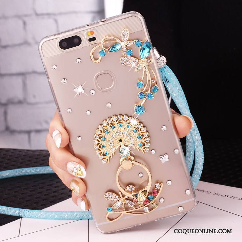 Huawei Nova Téléphone Portable Étui Coque De Téléphone Protection Ornements Suspendus Strass