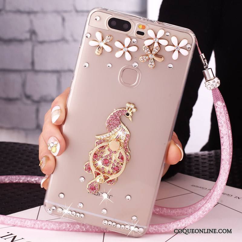 Huawei Nova Téléphone Portable Étui Coque De Téléphone Protection Ornements Suspendus Strass