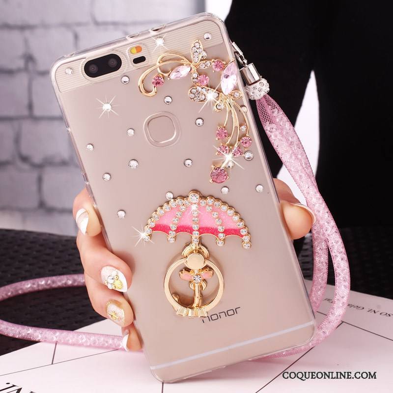 Huawei Nova Téléphone Portable Étui Coque De Téléphone Protection Ornements Suspendus Strass