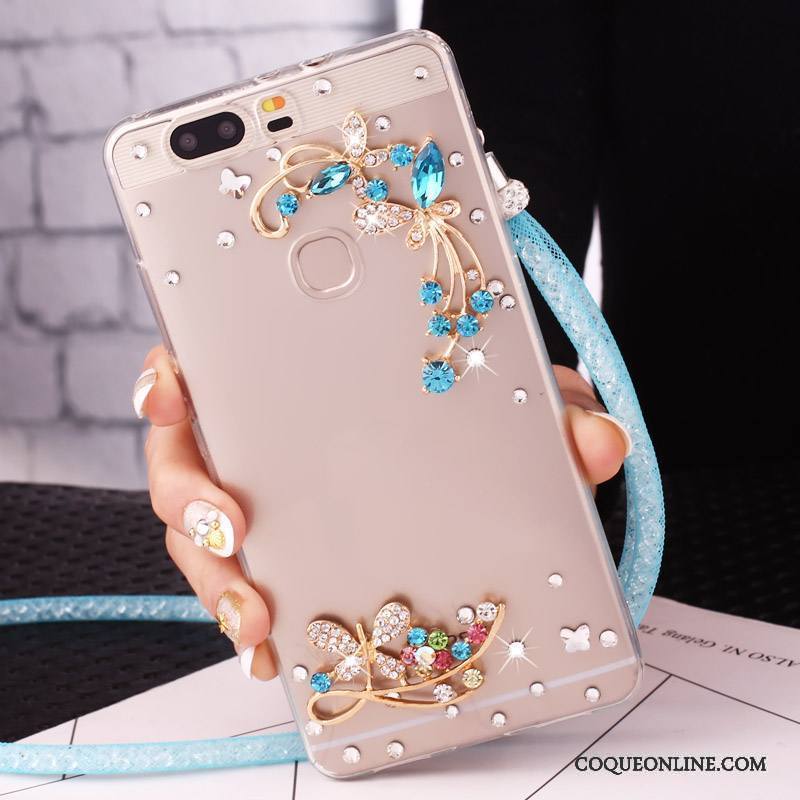 Huawei Nova Téléphone Portable Étui Coque De Téléphone Protection Ornements Suspendus Strass