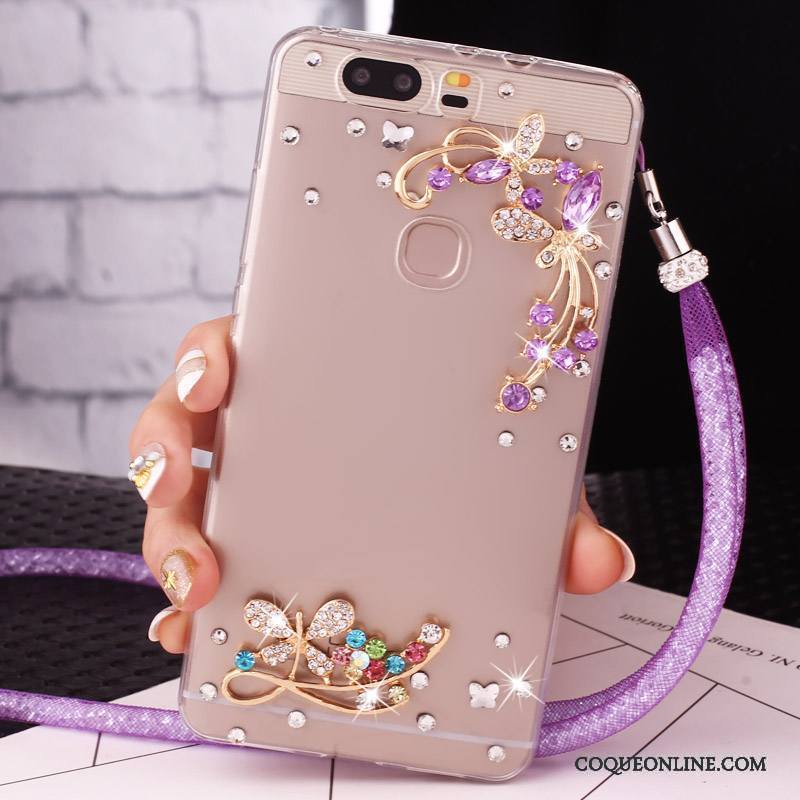 Huawei Nova Téléphone Portable Étui Coque De Téléphone Protection Ornements Suspendus Strass