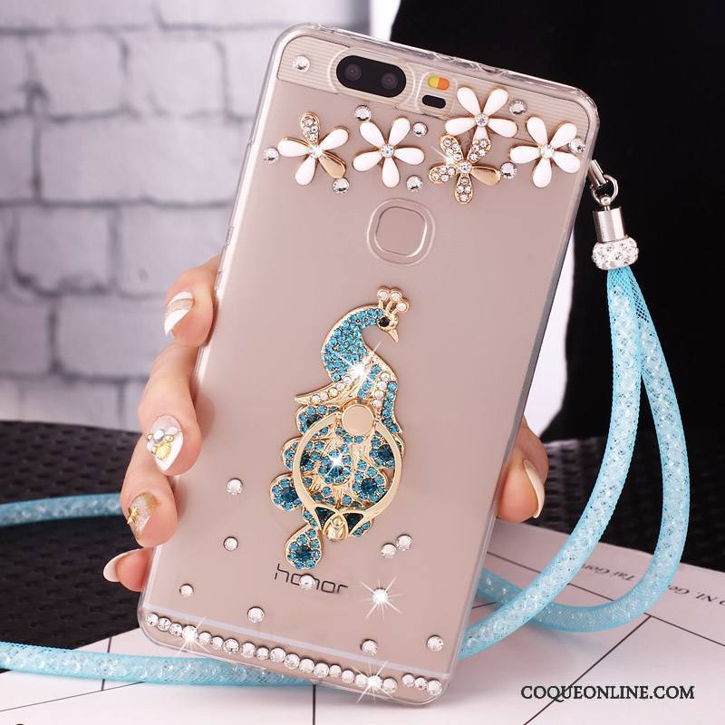 Huawei Nova Téléphone Portable Étui Coque De Téléphone Protection Ornements Suspendus Strass