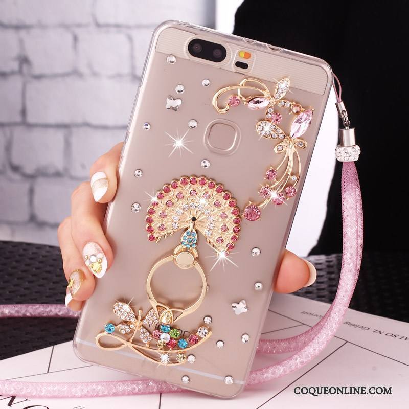 Huawei Nova Téléphone Portable Étui Coque De Téléphone Protection Ornements Suspendus Strass