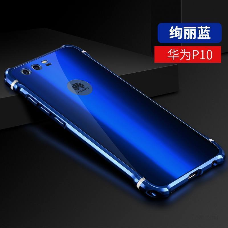 Huawei P10 Coque Incassable Étui Noir Protection Créatif Métal Difficile