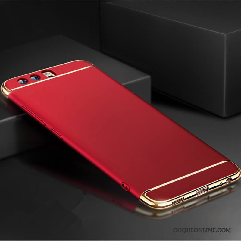 Huawei P10 Difficile Protection Coque Rouge Étui De Téléphone Tout Compris