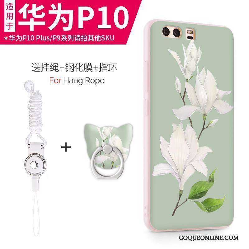 Huawei P10 Incassable Protection Silicone Fluide Doux Très Mince Multicolore Coque De Téléphone