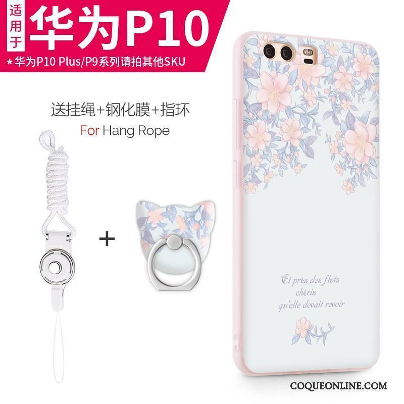 Huawei P10 Incassable Protection Silicone Fluide Doux Très Mince Multicolore Coque De Téléphone