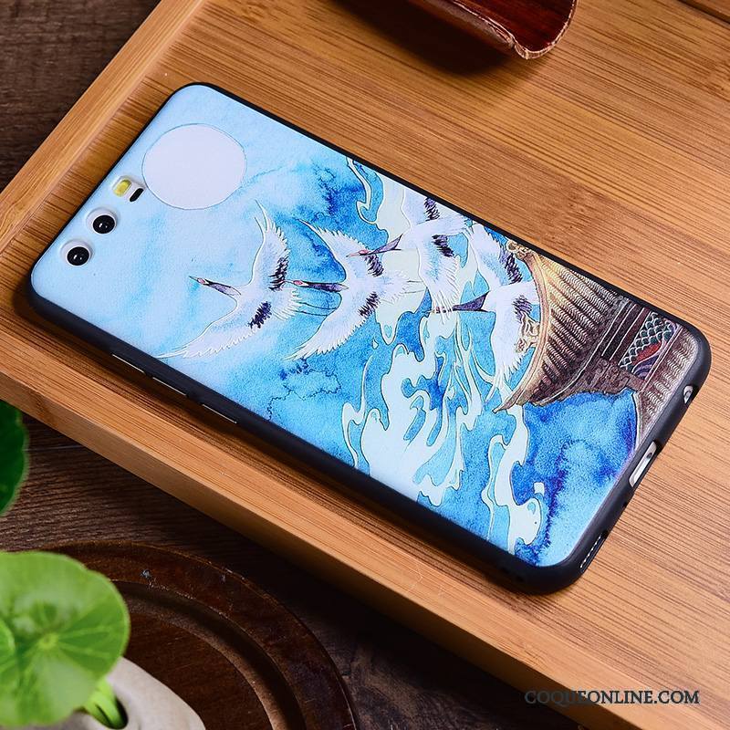 Huawei P10 Vintage Personnalité Coque De Téléphone Créatif Marque De Tendance Style Chinois Art