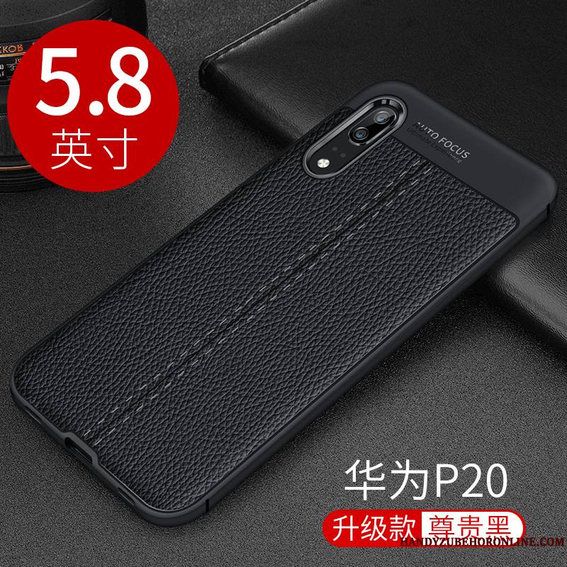 Huawei P20 Luxe Coque De Téléphone Silicone Tout Compris Fluide Doux Protection Nouveau