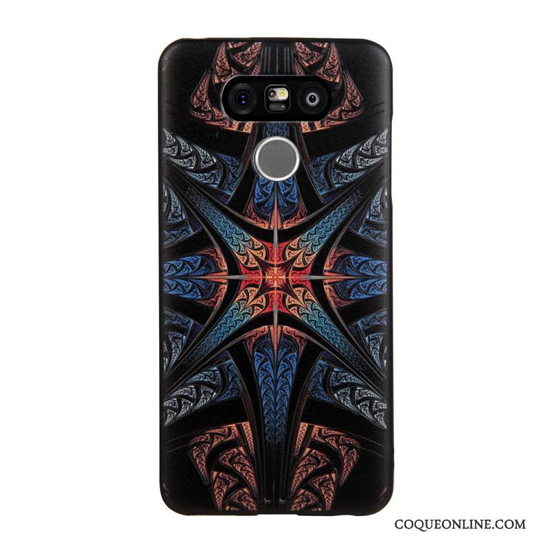 Lg G6 Gaufrage Protection Coque De Téléphone Dessin Animé Fluide Doux Tendance Business