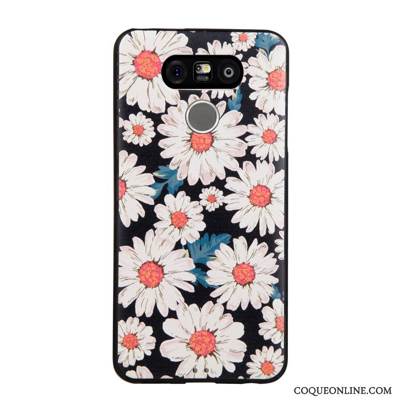 Lg G6 Gaufrage Protection Coque De Téléphone Dessin Animé Fluide Doux Tendance Business