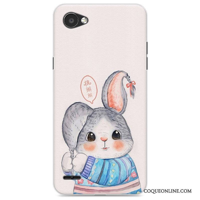 Lg Q6 Coque De Téléphone Tout Compris Protection Incassable Dessin Animé Étui Fluide Doux