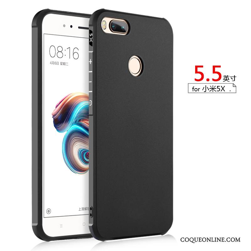 Mi 5x Coque Ballon Incassable Gaufrage Petit Protection Gris Business