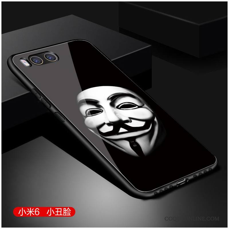 Mi 6 Coque De Téléphone Étui Personnalité Petit Tout Compris Protection Verre