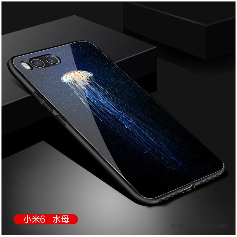 Mi 6 Coque De Téléphone Étui Personnalité Petit Tout Compris Protection Verre